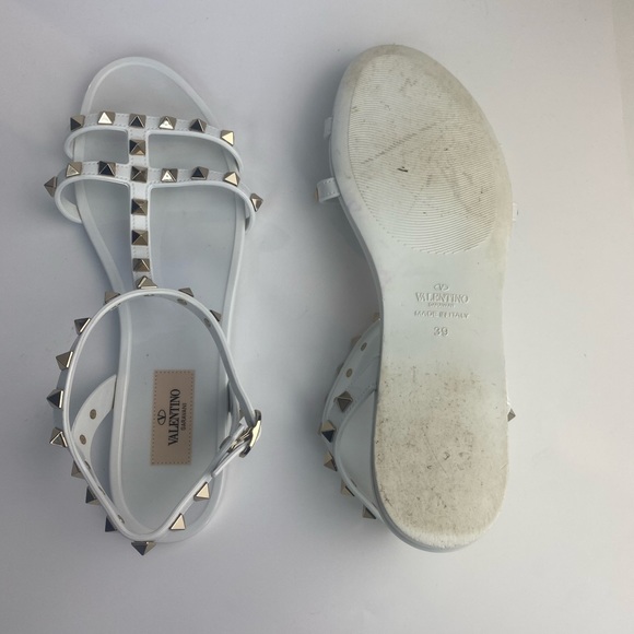 Valentino Jelly Rockstud Sandals - Picture 4 of 4
